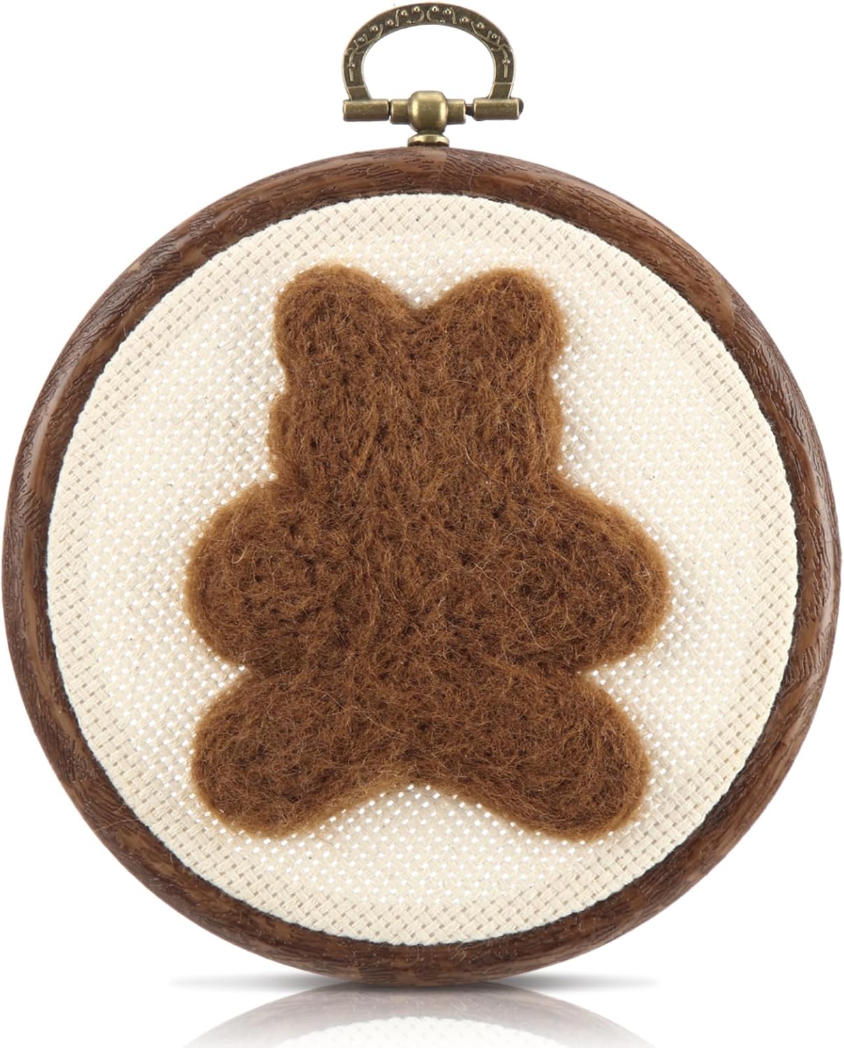 Chunful Felted Bear Nursery Wall Decor Cute Wall Art Decorative Artwork for Nursery Themes...