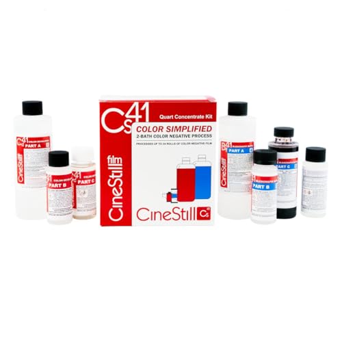 CineStill CS41 Liquid Developing Quart Kit for Processing C-41 Color Negative Film
