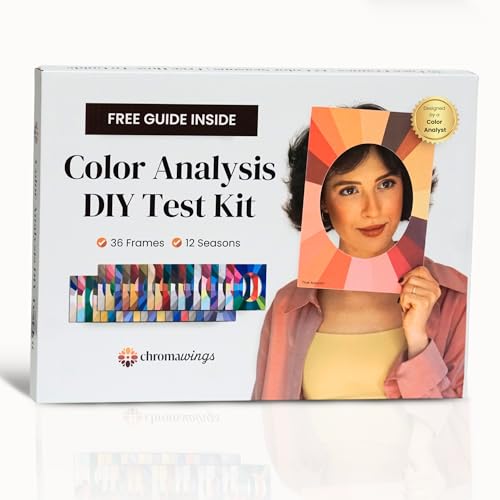 Color Analysis Draping Kit – Find Your Season at Home | DIY Color Analysis | 36 Face...