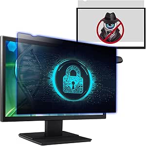 Computer Privacy Screen Filter for 24 Inch 16:9 Widescreen Monitor, Anti-Spy/Anti Glare...