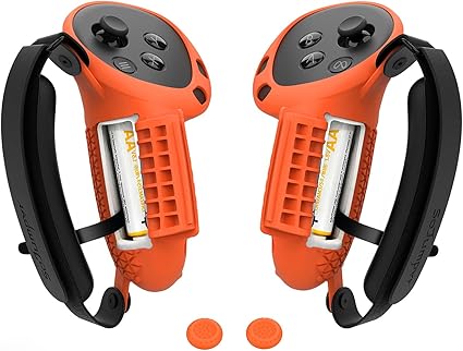 Controller Grips Cover Compatible with Meta Quest 3S/Quest 3 Accessories, Hand Strap with...