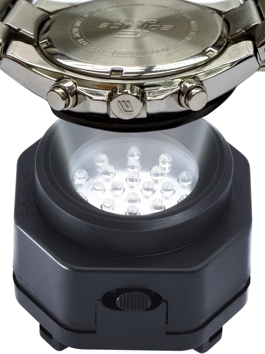 CoolFire - UV Free Solar Watch Fast Charger for All Eco Solar Watches for Men, No 8H Timer...