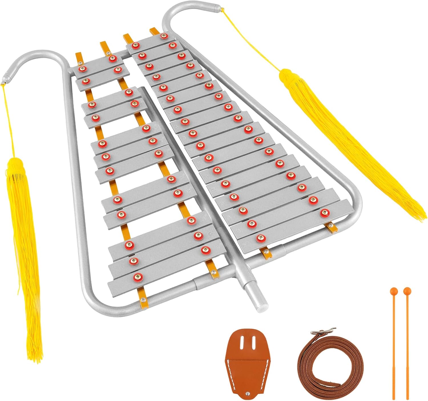 Costzon Marching Glockenspiel, 29 Note Bell Lyre for Marching Band with Aluminum Keys...