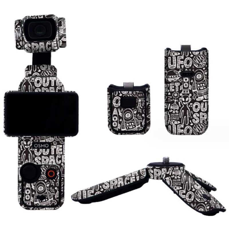 Coyktonty Osmo Pocket 3 Sticker,Protective Film Set for DJI Pocket 3,Waterproof, dustproof...