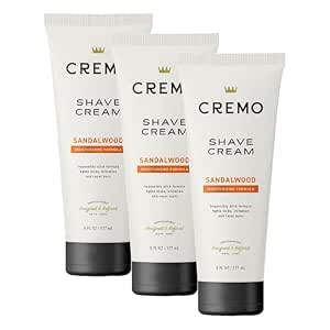 Cremo Sandalwood Shave Cream, Astonishingly Superior Ultra-Slick Shaving Cream for Men... image