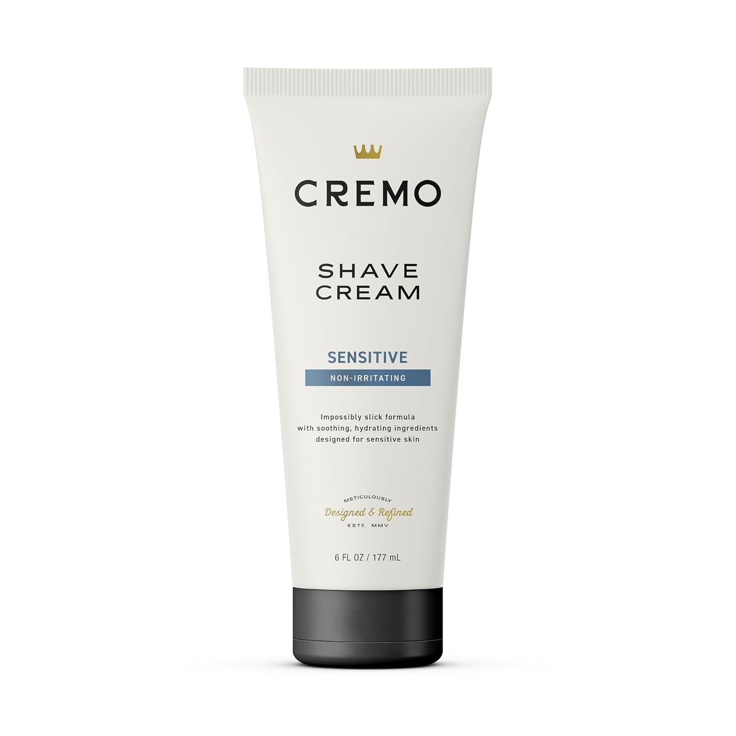Cremo Sensitive Shave Cream, Astonishingly Superior Ultra-Slick Shaving Cream for Men... image