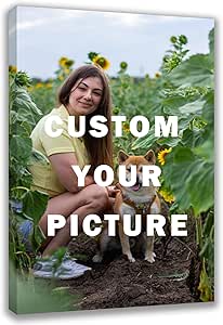 Custom Canvas Prints with Your Photos Framed Canvas Customized Wall Art Personalized Canvas...