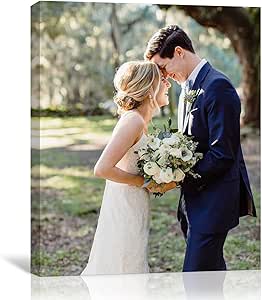 Custom Framed Canvas Prints With Your Photos - Personalized Picture To Canvas Wall Art (8"...