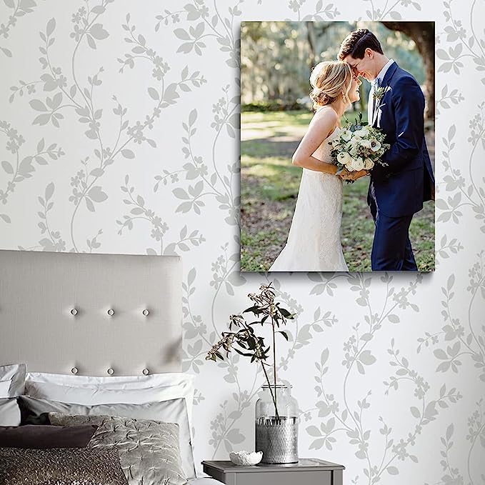 Custom Framed Canvas Prints With Your Photos - Personalized Picture To Canvas Wall Art (8"... image