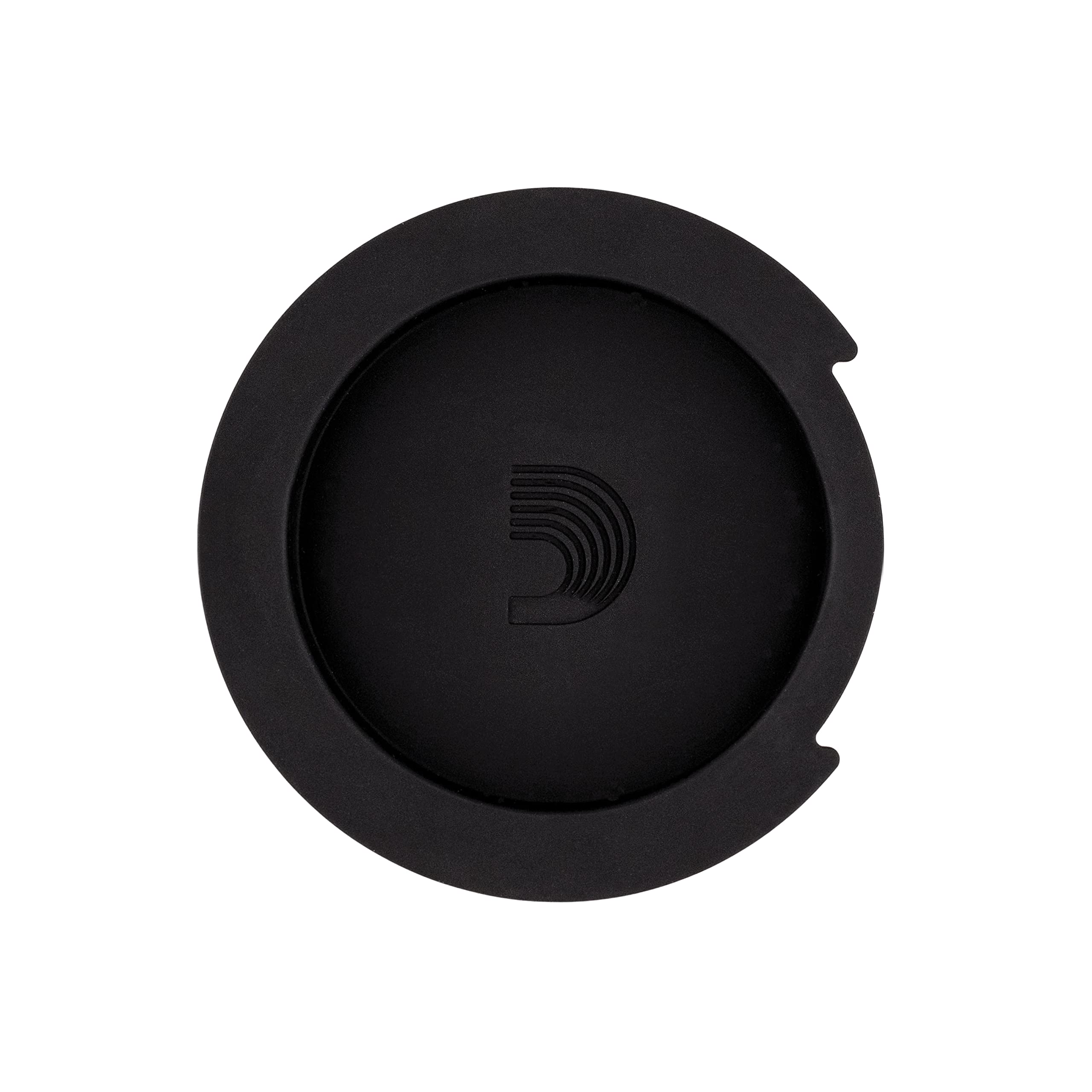 D'Addario Accessories O-Port Sound Enhancement for Acoustic Guitar, Large, Black image