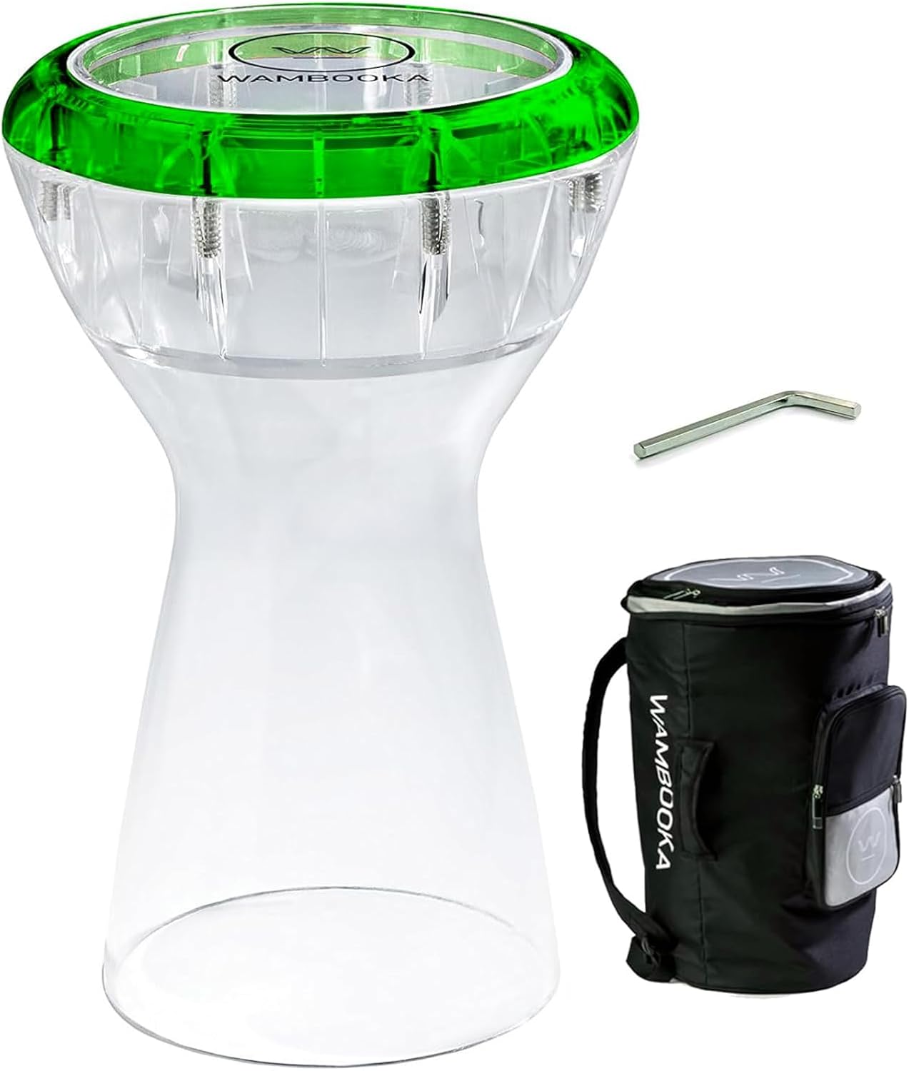DAR-GN Touring Series Diamond Wet & Dry Darbuka | 8.75" Head & Unbreakable PC Body |...