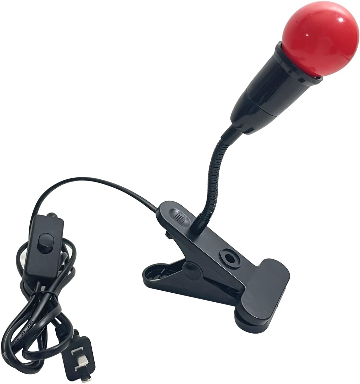 Darkroom Safe Light Portable Red Lamp with Clip Desk Light Suitable for Processing B&W Film...