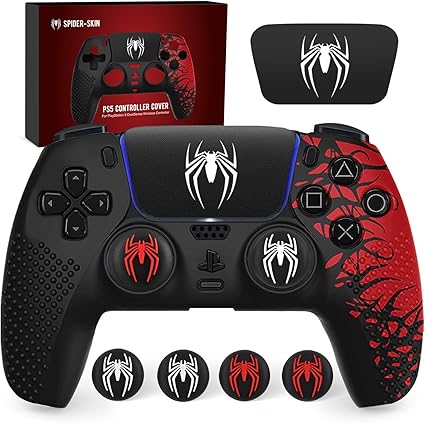 Darno Anti-Slip Silicone Skin for Ps5 Controller, Ps5 Controller Accessories, Soft...