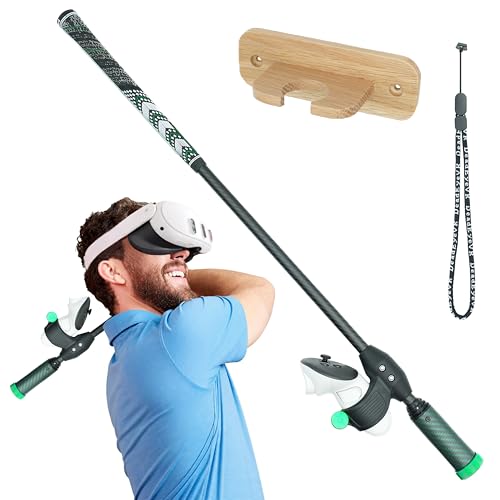 DeadEyeVR - DriVR Elite - Golf Club for Quest - Realistic VR Golf Simulator Handle... image
