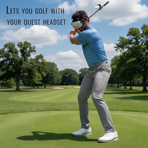 DeadEyeVR - DriVR Elite - Golf Club for Quest - Realistic VR Golf Simulator Handle... image