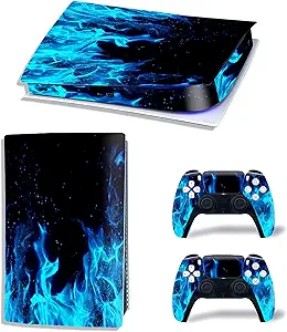 Decal Skin for Ps5 Digital, Whole Body Vinyl Sticker Cover for PlayStation 5 Console and...