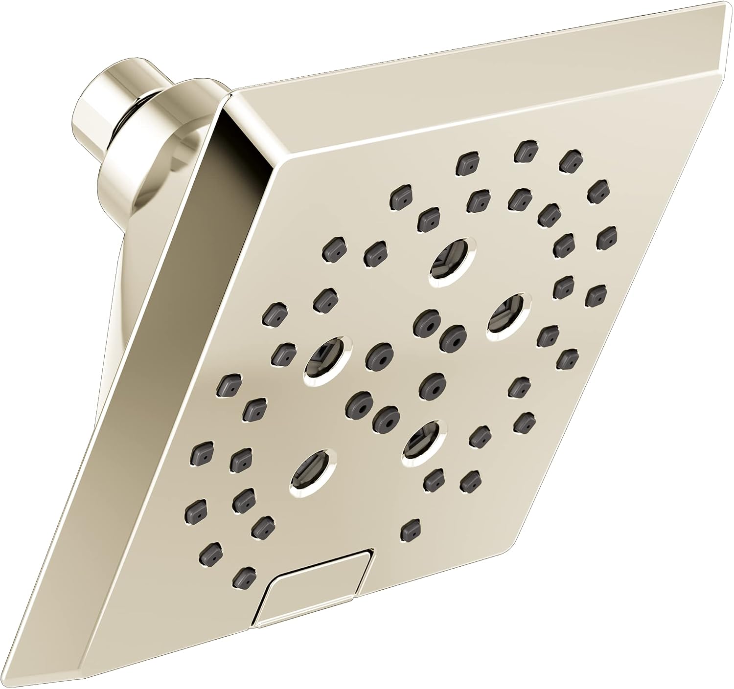 Delta 52664 Universal Showering 5-13/16" Square 1.75 GPM Shower Head Full Spray Pattern with...
