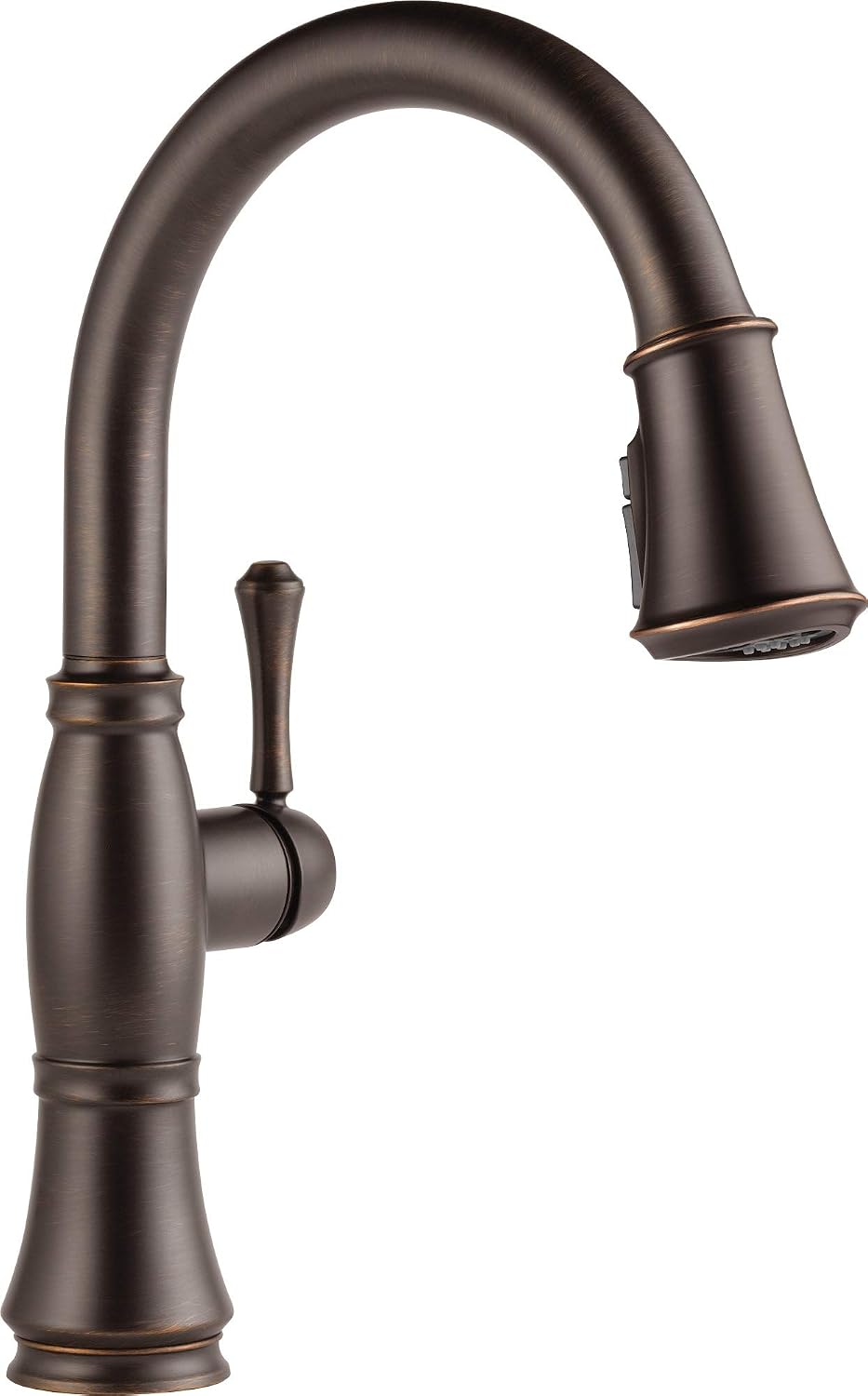 DELTA FAUCET Cassidy VoiceIQ Single-Handle Touch Kitchen Sink Faucet with Pull Down Sprayer...