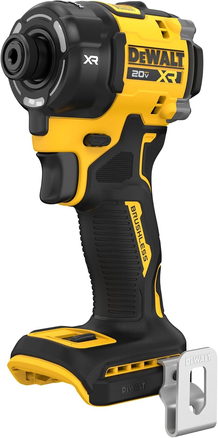 DEWALT 20V MAX 1/4 Inch Hydraulic Impact Driver,Quiet, Brushless Cordless XR Extreme...