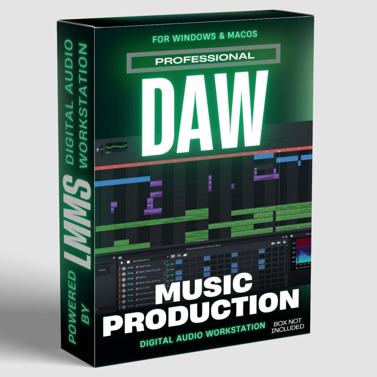 Digital Audio Workstation USB for Windows & macOS – Complete Music Production Suite with... image