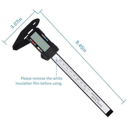 Digital Caliper, Adoric 0-6" Calipers Measuring Tool - Electronic Micrometer Caliper with... image