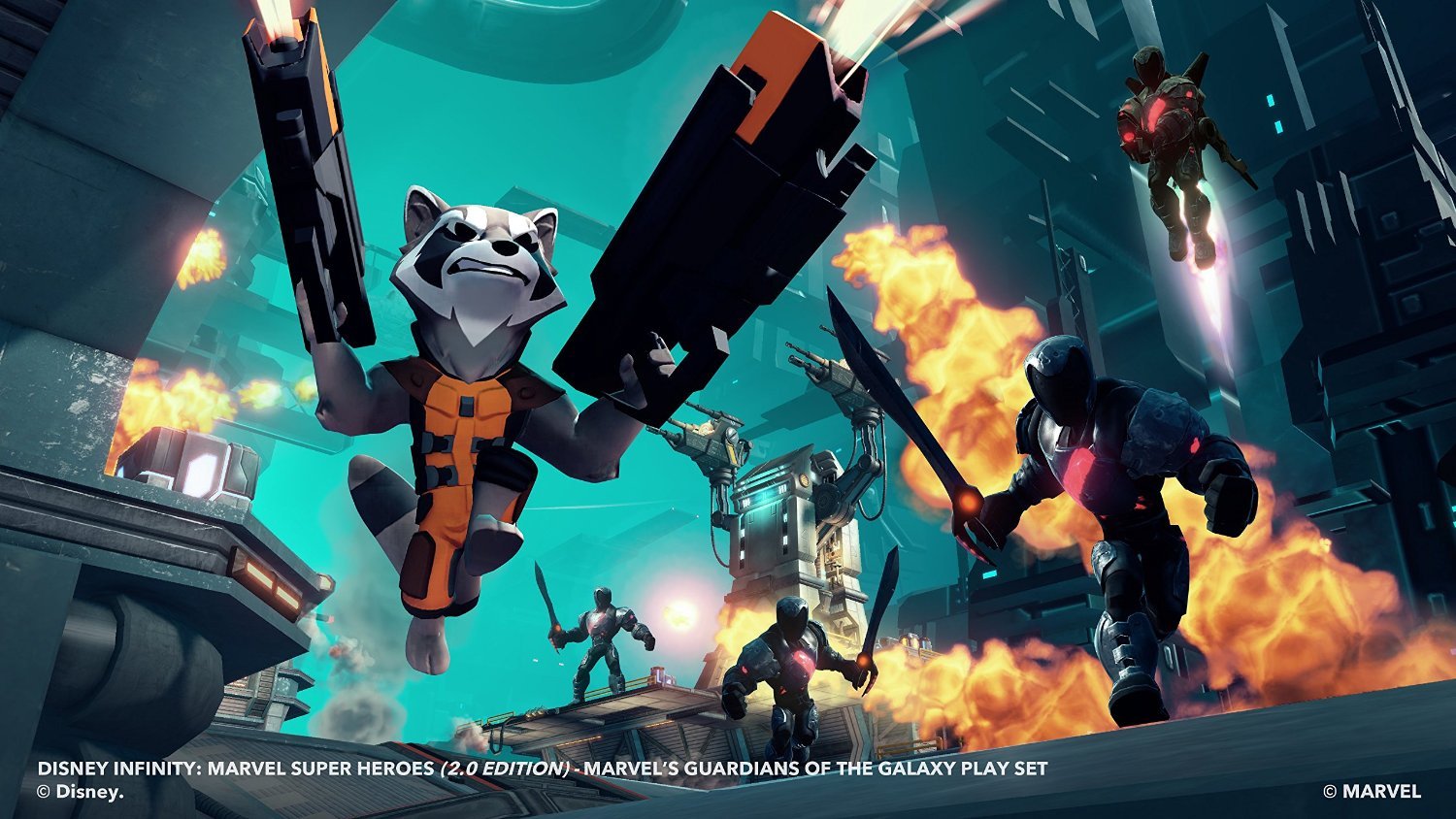 Disney INFINITY Disney Infinity: Marvel Super Heroes (2.0 Edition) Rocket Raccoon Figure...