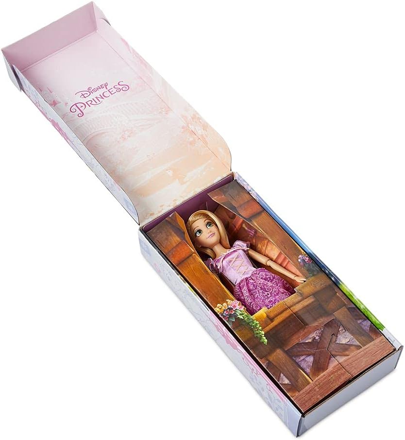 Disney Store Official Princess Classic Doll (Rapunzel from Tangled), 11 Inches, Includes... image