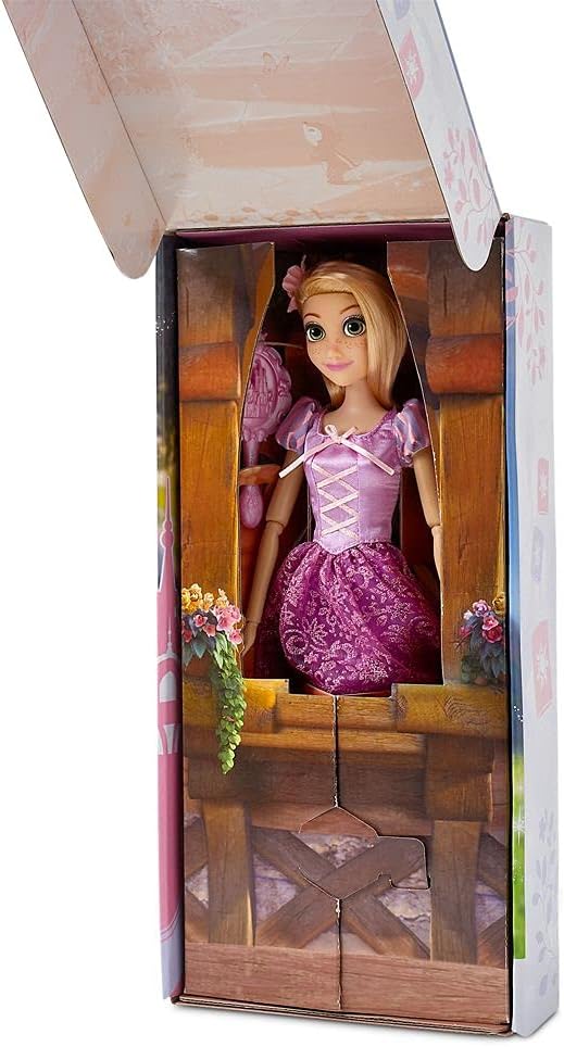 Disney Store Official Princess Classic Doll (Rapunzel from Tangled), 11 Inches, Includes... image