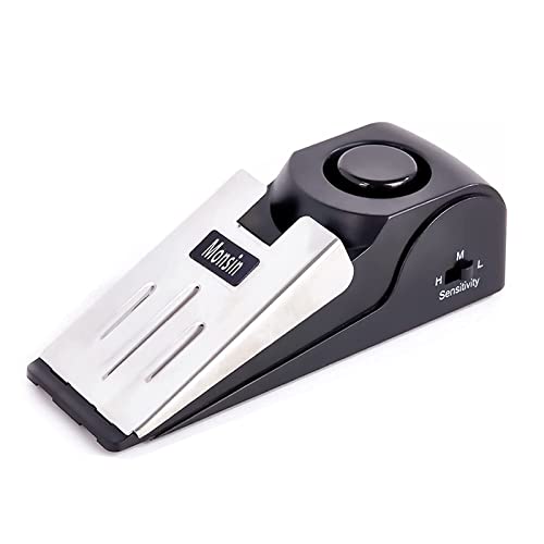 Door Stop Alarm, Door Stopper with 120DB Security Alarm, Floor Wedge Doorstop for Travel... image