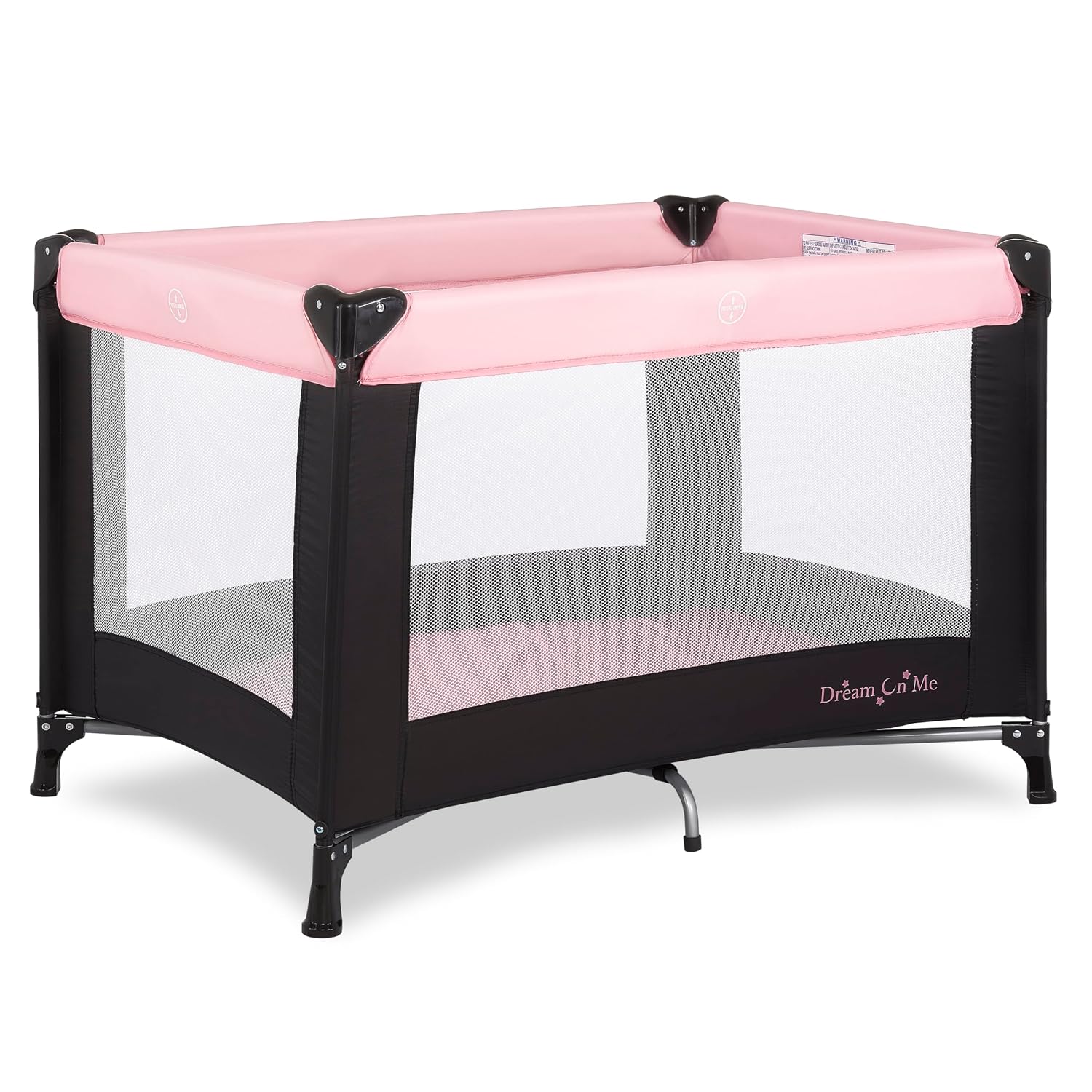 Dream On Me Nest Portable Baby Playard, Lightweight Foldable Travel Play & Nap Space with...
