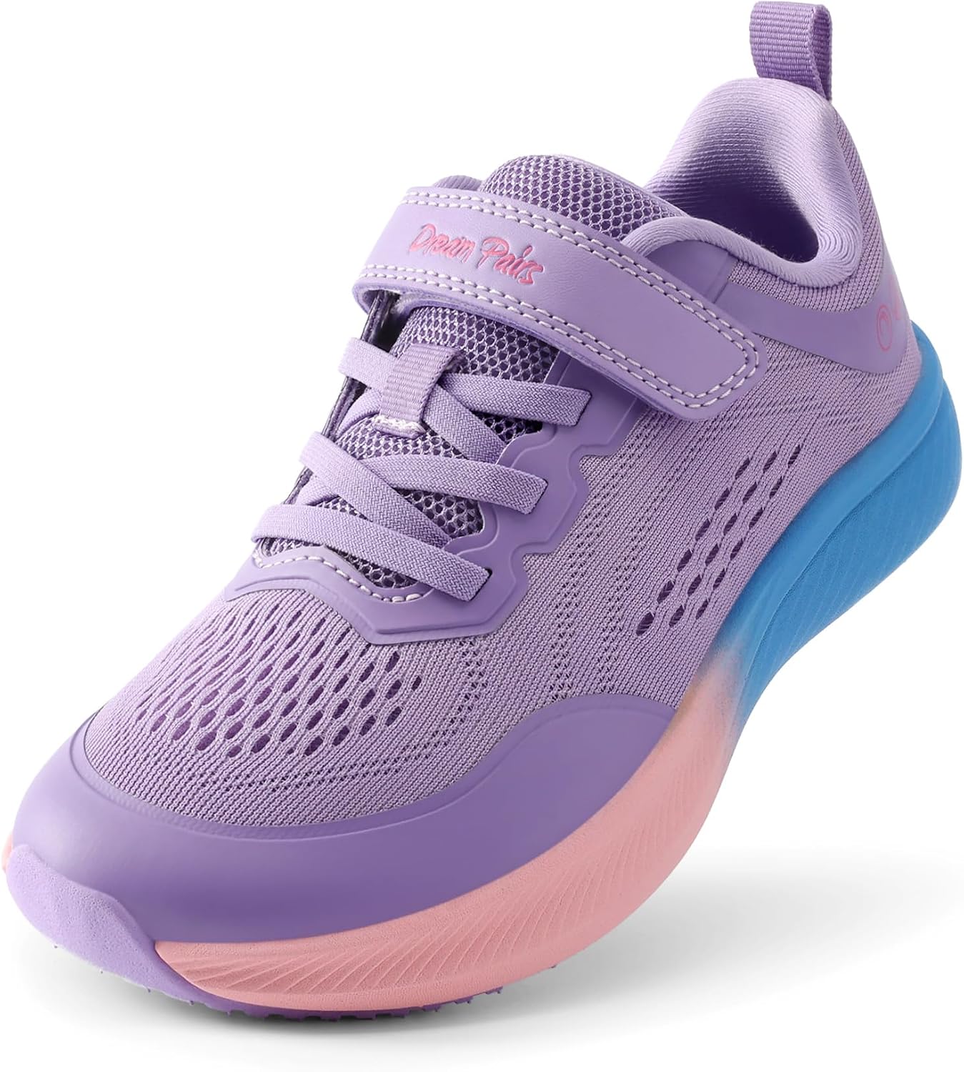 DREAM PAIRS Kids Wide Toe Box Athletic Running Sneakers Breathable Lightweight Casual Tennis...