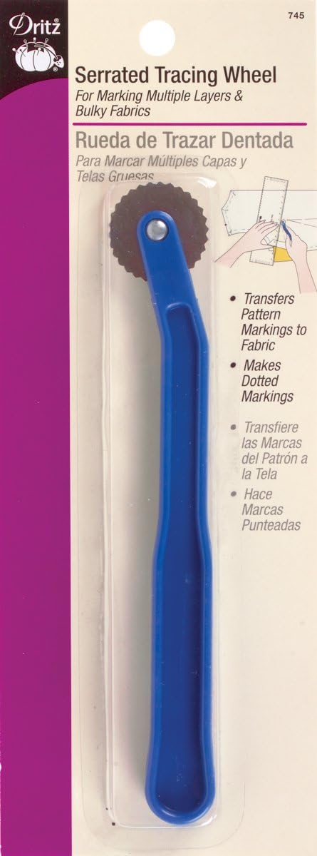 Dritz Serrated Tracing Wheel, Purple image