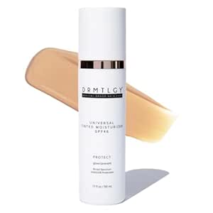 DRMTLGY Universal Tinted Moisturizer SPF 46 – Hydrating Dewy Tinted Sunscreen for Face...