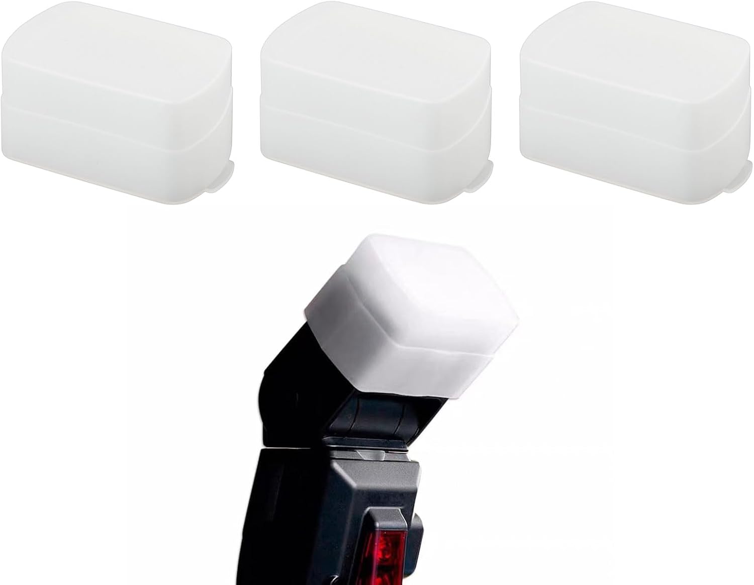 DS. DISTINCTIVE STYLE 3-Pack Flash Diffuser for Speedlight Light Diffuser Softbox Compatible...
