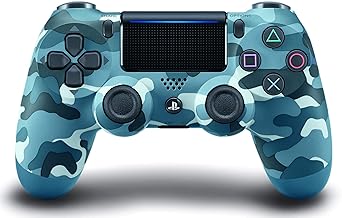 DualShock 4 Wireless Controller for PlayStation 4 - Blue Camouflage (Renewed) image