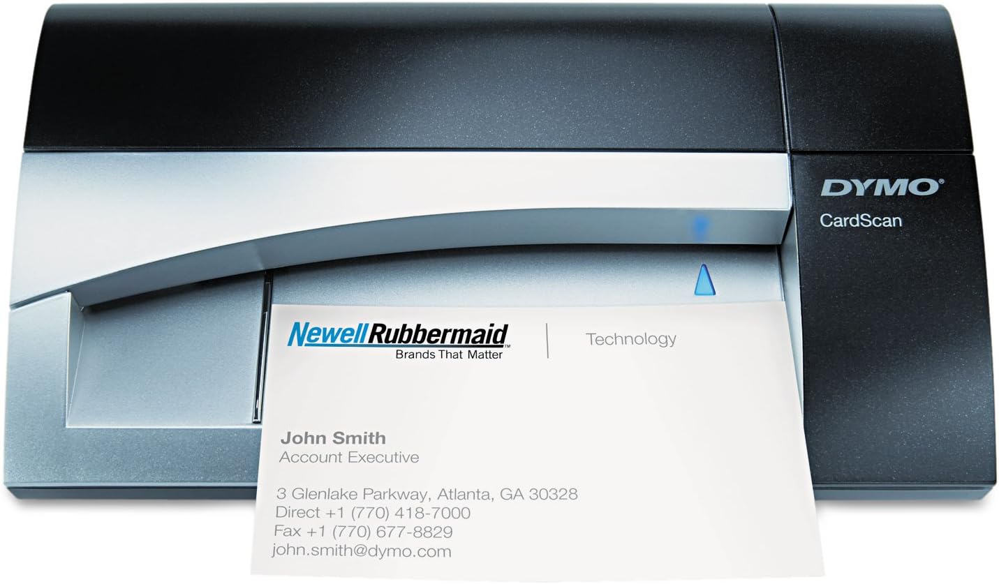 DYMO CardScan v9 Executive Business Card Scanner and Contact Management System for PC or Mac...