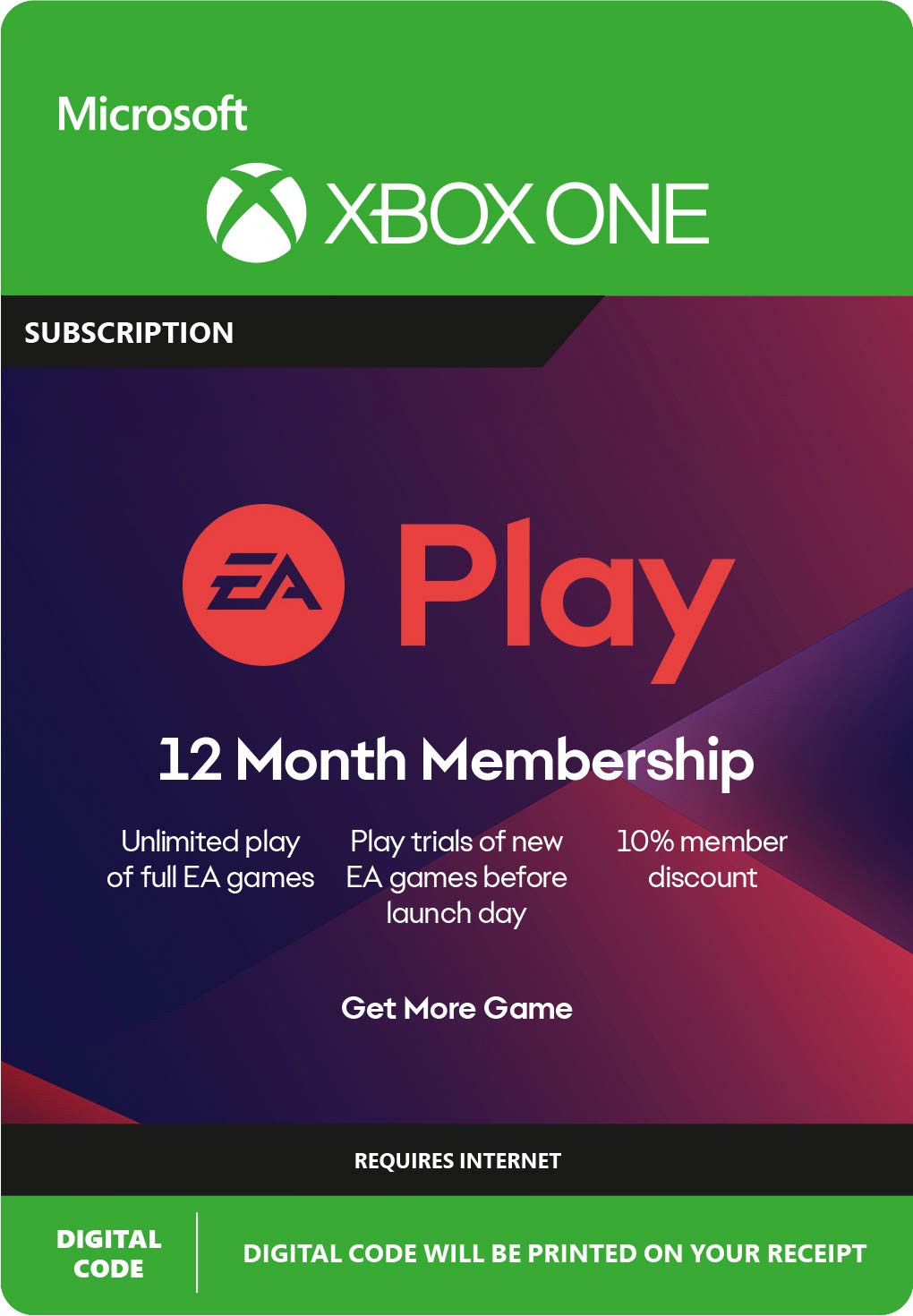EA Play 1 Month Subscription - Xbox [Digital Code] image
