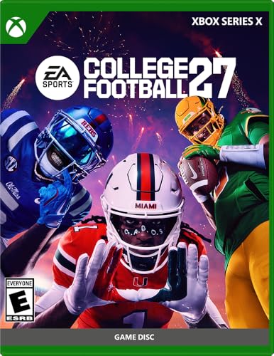 EA SPORTS College Football 27 - Standard Edition Xbox Series X |Disc I VideoGame