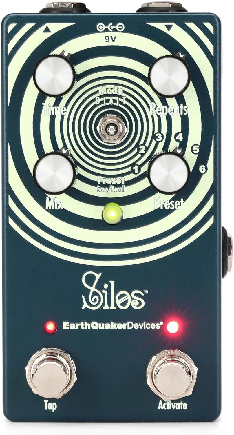 EarthQuaker Devices Silos Multi-generational Time Reflection Delay Pedal image
