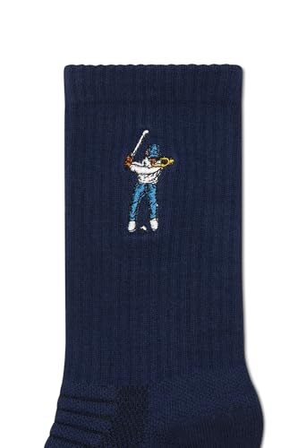 Eastside Golf Calf Height Performance Socks, Cushioned Design with Reinforced Heel and Toe... image