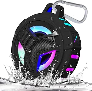 EBODA Bluetooth Shower Speaker, Portable Bluetooth Speakers, IP67 Waterproof Wireless...