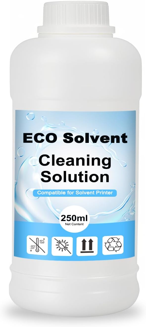 Eco Solvent Ink Cleaning Solution Printhead Cleaner Cleaning Fluid Cleaning Liquid Use for...