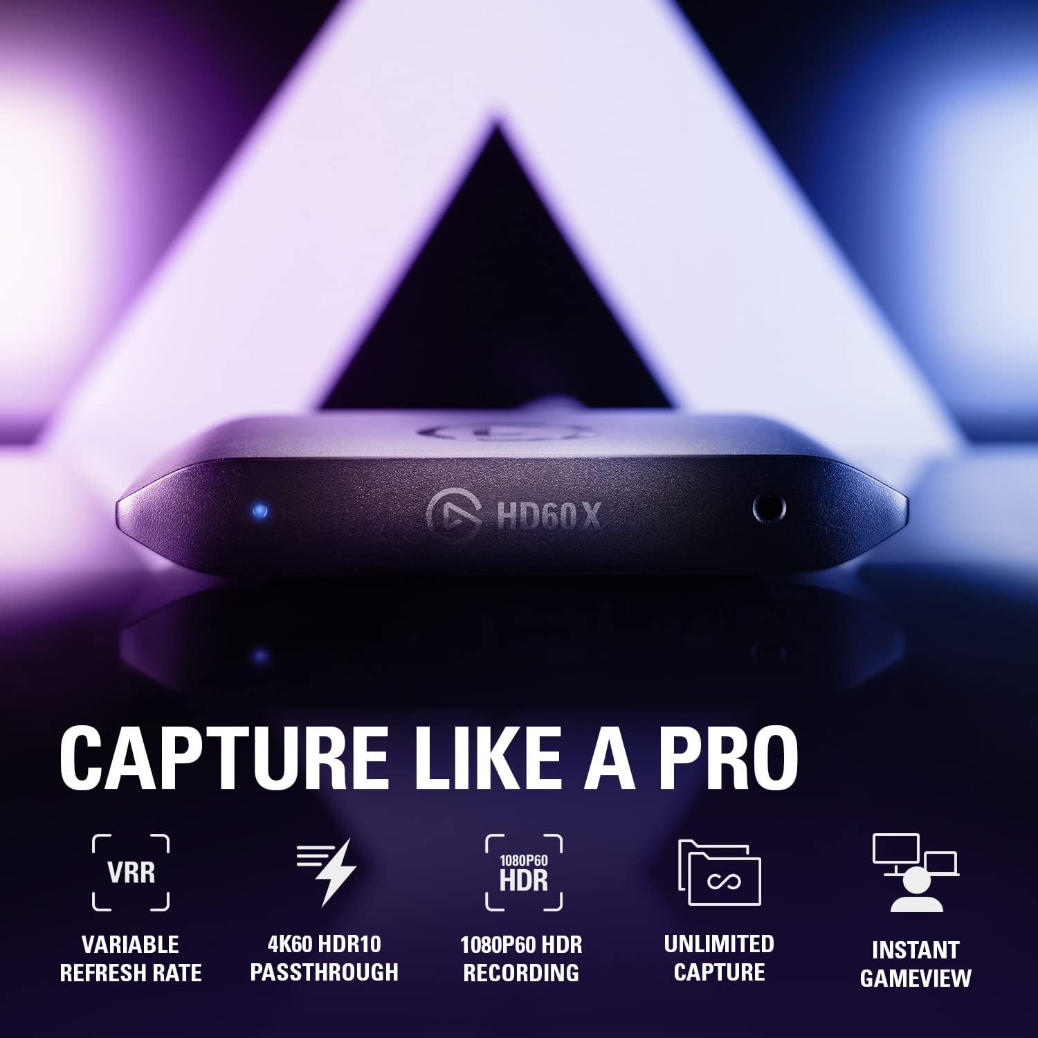 Elgato HD60 X - Stream and Record in 1080p60 HDR10 or 4K30 with Ultra-low Latency on...