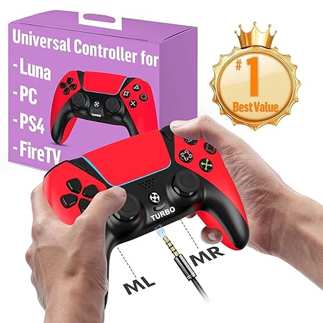 Enstixsm Replacement for Luna Controller for Fire TV PC Controllers Wireless for Gaming for...