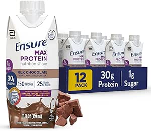 Ensure Max Protein Shake | Milk Chocolate | Ready to Drink | 30g Protein for Muscle Health |...