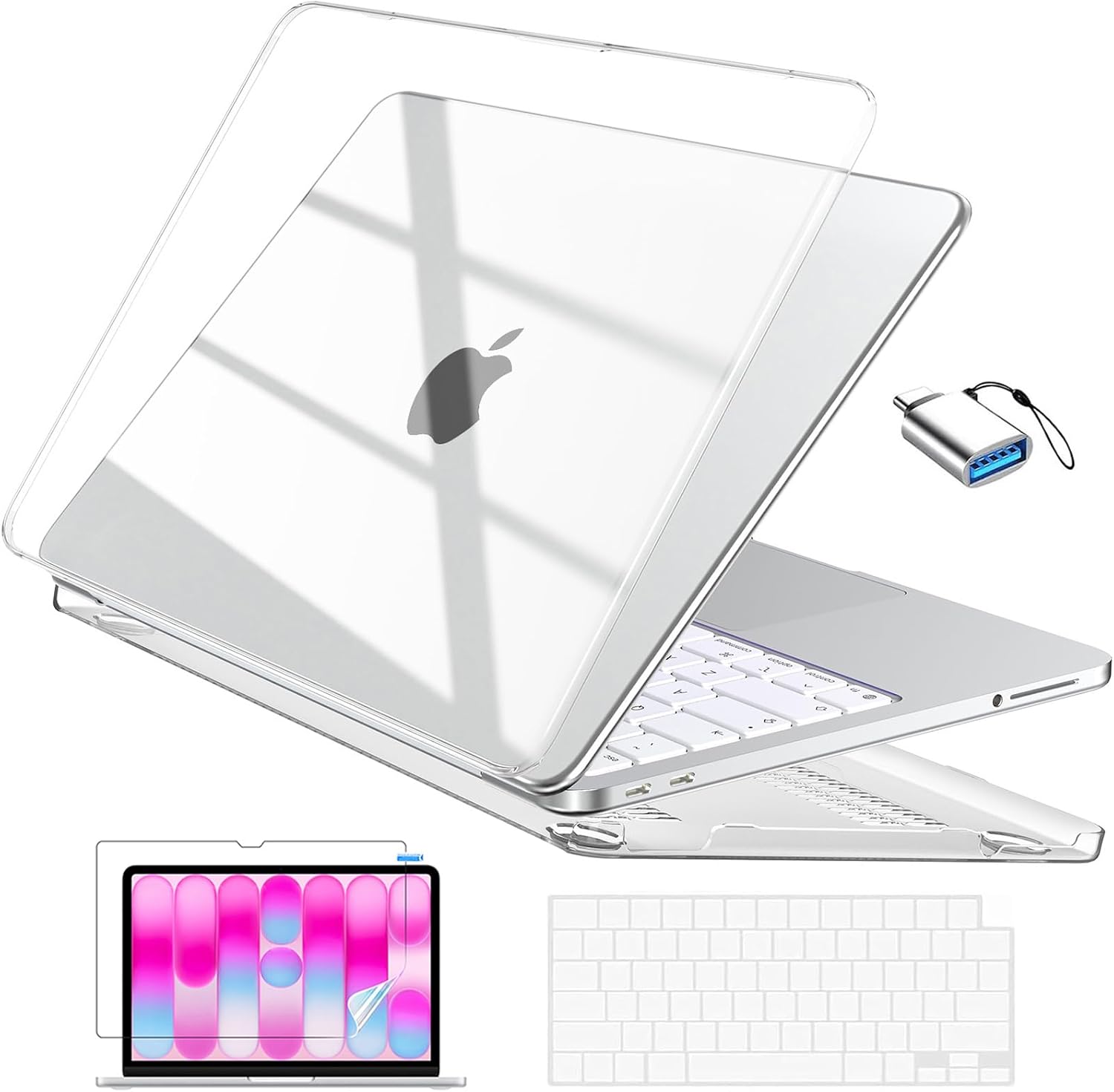 EooCoo for MacBook Neo Case 13 inch 2026 Model A3404 with A18 Pro Chip, Scratch Resistant...