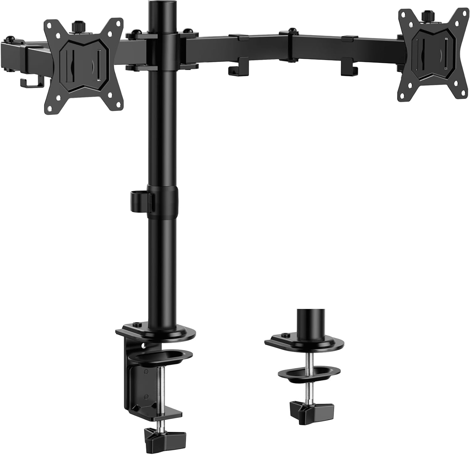 ErGear Dual Monitor Stand, Heavy Duty Adjustable Monitor Desk Mount for 2 Screens up to 32...