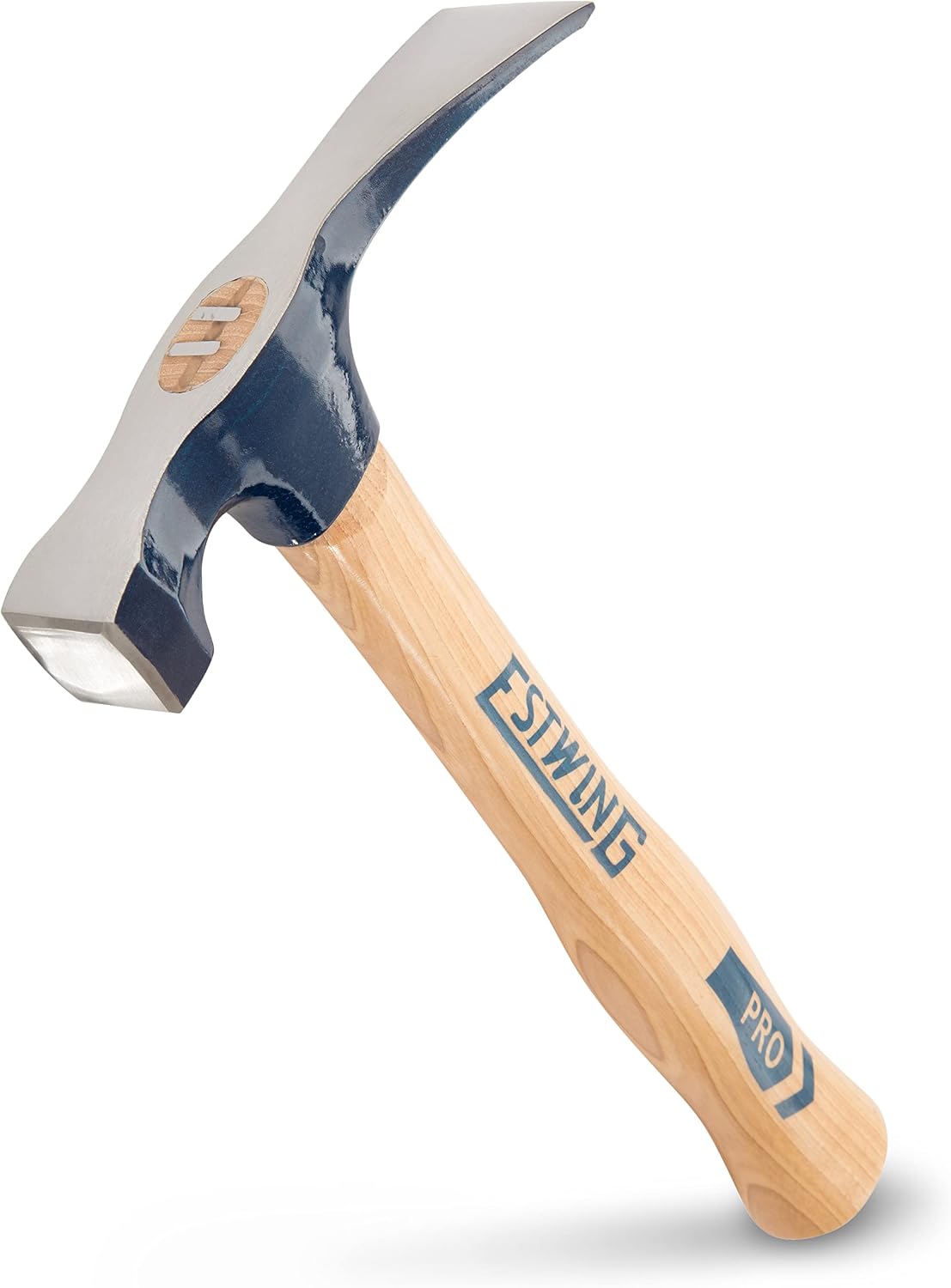 ESTWING Bricklayer's/Mason's Hammer - 21 oz USA Made Masonry Tool with Forged Steel Head &...
