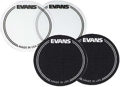 Evans EQ Single Pedal Patch, Black Nylon