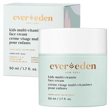Evereden Kids Face Cream: Melon Juice, 1.7 oz. | Face Lotion | Clean and Non-Toxic Face... image